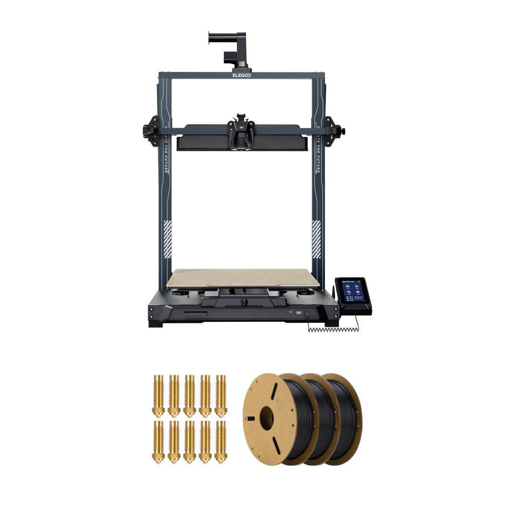 Elegoo Neptune 4 Max Starter Bundle - Brass Nozzle & Filament