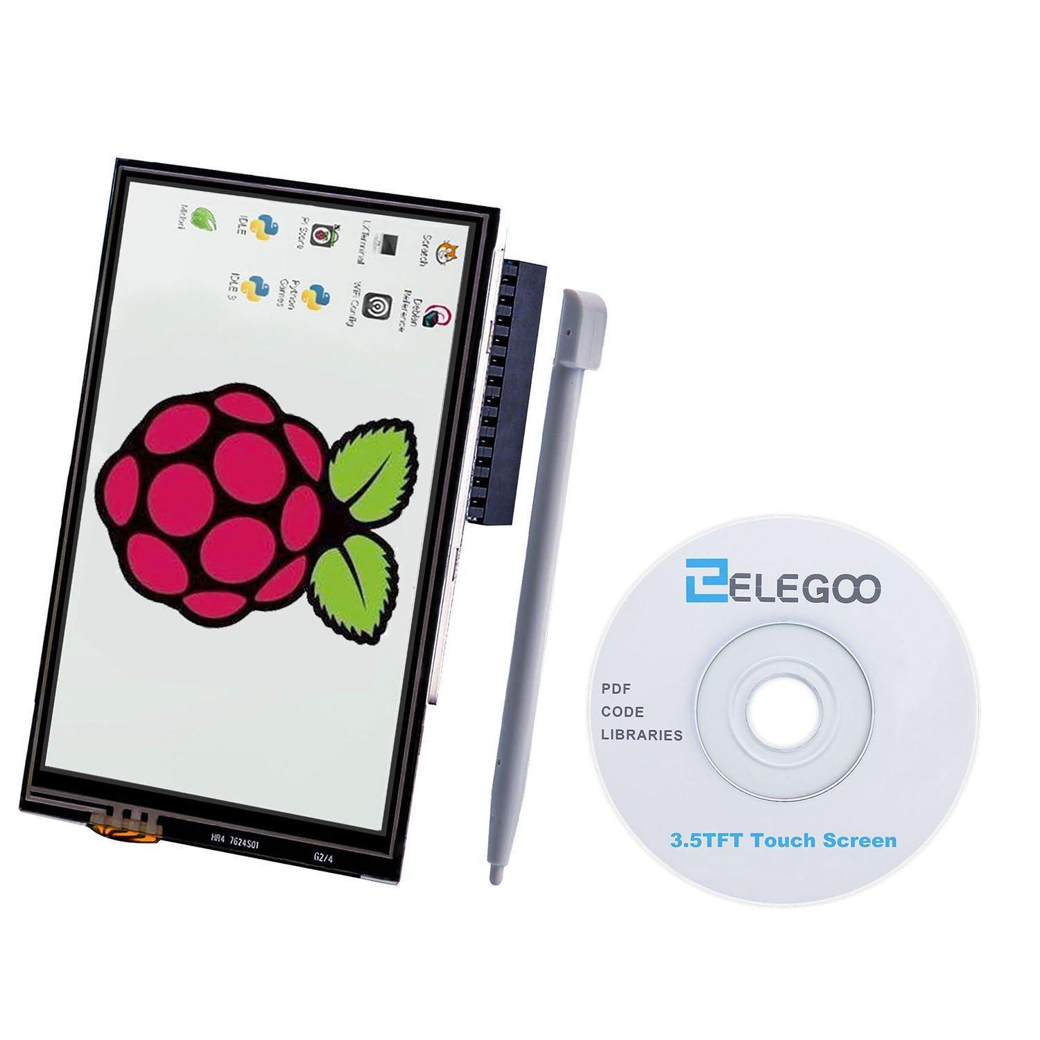 GeeekPi 3,5 Zoll HDMI Touchscreen mit Gehäuse für Raspberry Pi 5, mit offiziellem Pi5 Aktivkühler, 320x480 TFT LCD Display GeeekPi 3,5 Zoll HDMI Touchscreen mit Gehäuse für Raspberry Pi 5, mit offiziellem Pi5 Aktivkühler, 320x480 TFT LCD Display