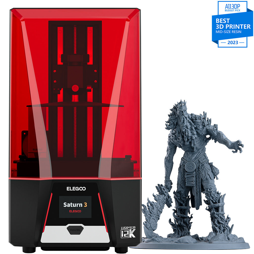 ELEGOO Saturn 3 12K Resin 3D Printer ELEGOO US Elegoo saturn 3 12k resin 3d printer elegoo us