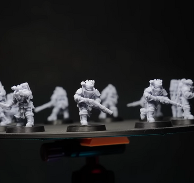 Can the Mars 3 Pro print an entire Kill Team starter box?