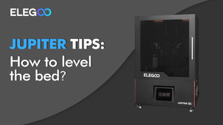 ELEGOO Jupiter: How to level the bed?