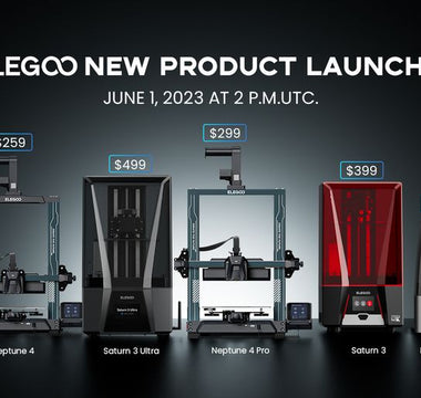 ELEGOO NEW PRODUCT LAUNCH: JUNE 1 2023 AT 2 PM UTC