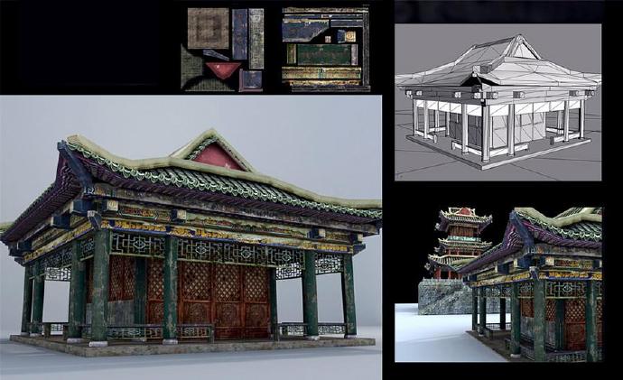 3D Printing of Ancient Chinese Buildings