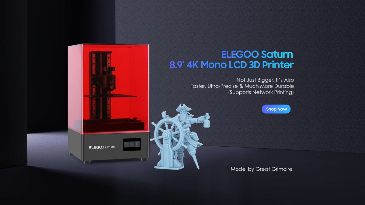 ELEGOO Saturn Amazon Shipping Updates - 2021.06