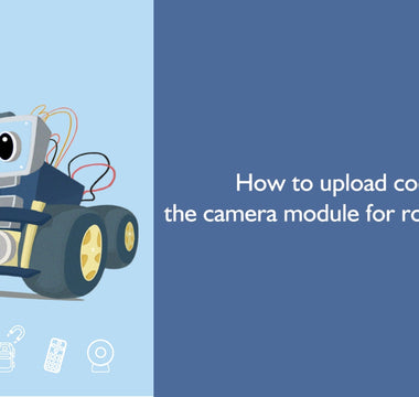 ELEGOO Smart Robot Car V4.0 with camera: Upload code to the camera module