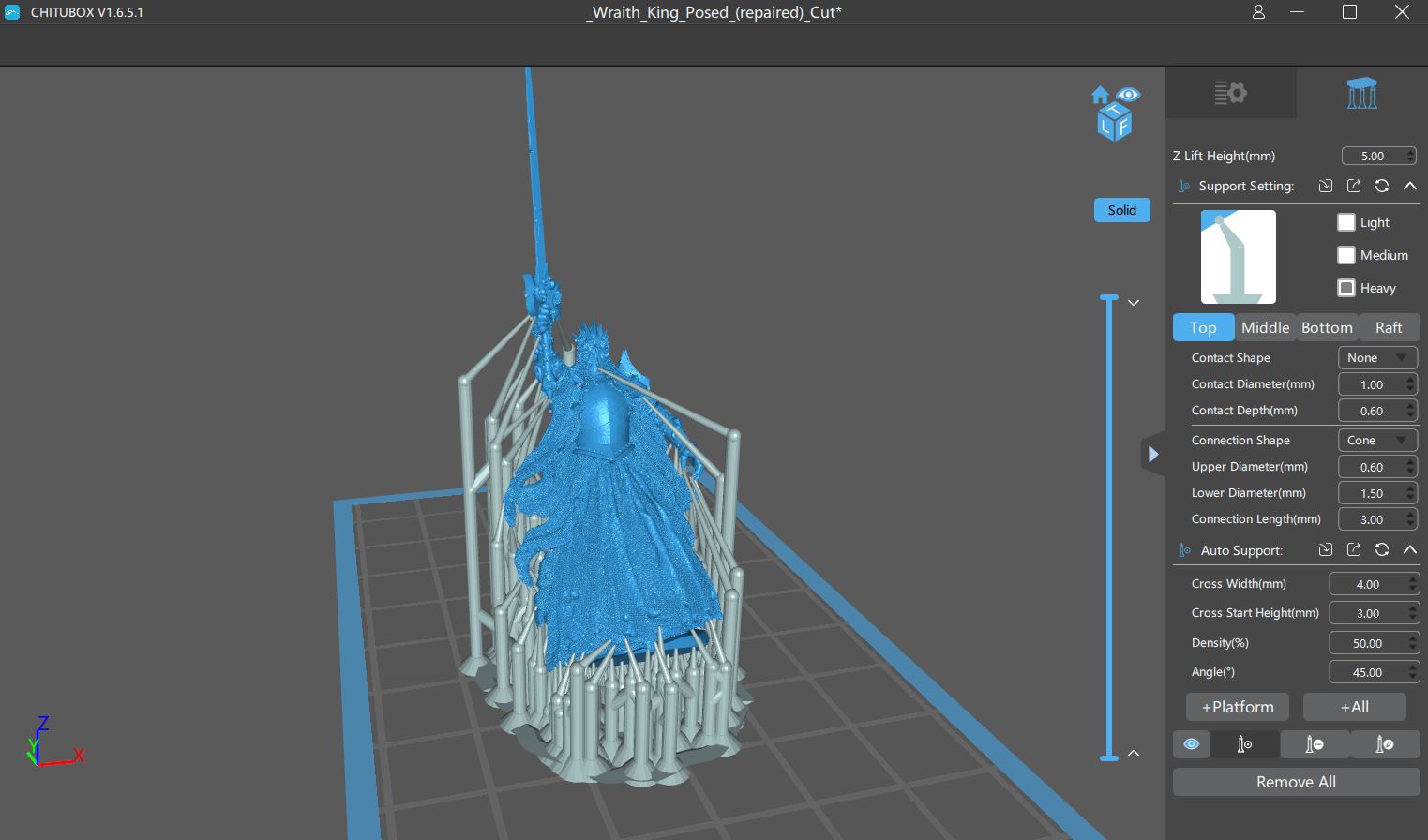 Print Falls from The Support or Part of The Print Is Missing