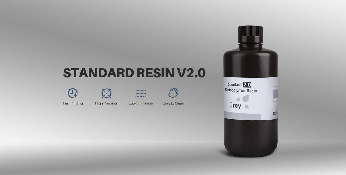ELEGOO Standard Resin 2.0 1 kg fotopolimer reçine