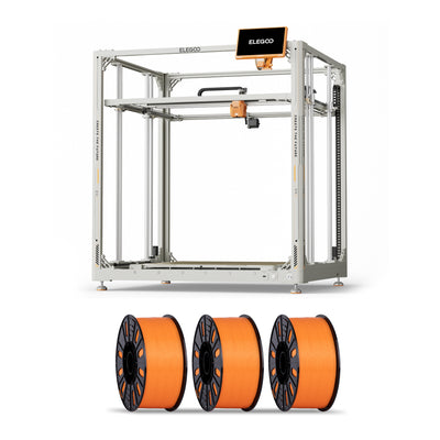 OrangeStorm Giga + 3 × 3 kg Rapid PLA Plus