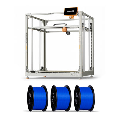 OrangeStorm Giga + 3 × 5 kg Rapid PLA Plus