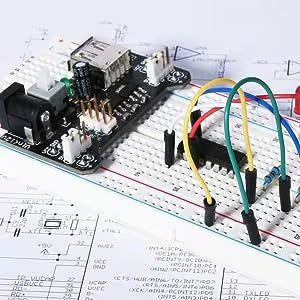4 Breadboard 830 Point Solderless Prototype PCB Board Kit 3pcs