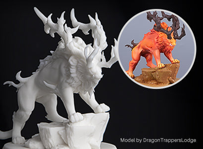 ELEGOO Standard Resin 2.0 ile basılmış detaylı model