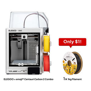 ELEGOO × emoji® Centauri Carbon 2 Combo: Get 1 kg Filament for Just $1