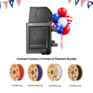 Centauri Carbon 2 Combo & Filament Bundle🔴⚪🔵