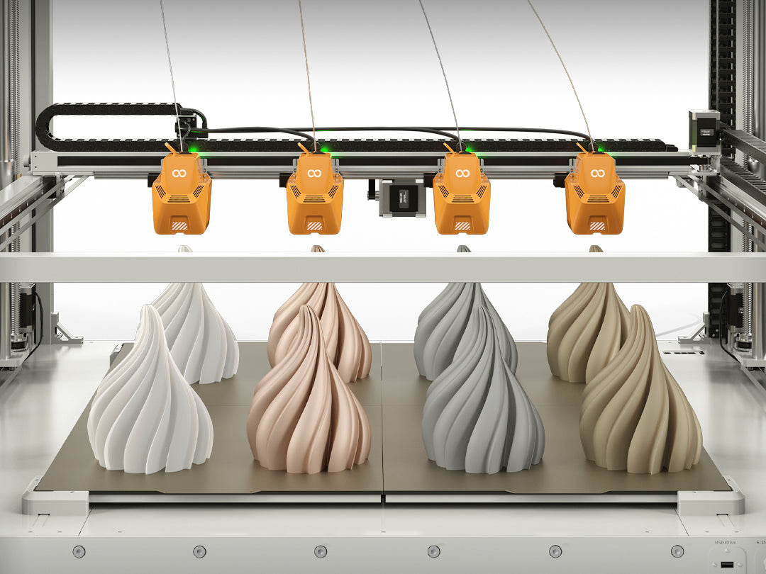 Multi-nozzle printing concept