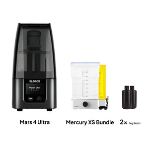 Mars 4 Ultra Complete Bundle–Mercury XS & Resin
