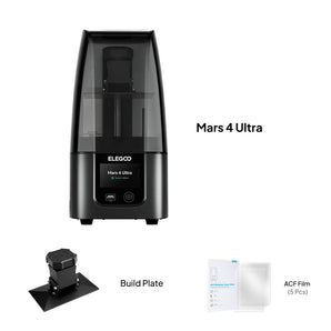 Mars 4 Ultra Basic Bundle–Build Plate & Release Film