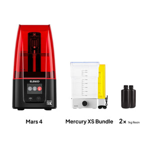 Mars 4 Complete Bundle–Mercury XS & Resin