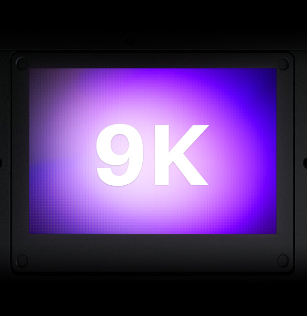 9K ekran - yüksek detay