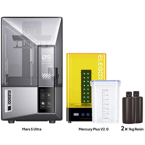 Mars 5 Ultra Starter Bundle – Mercury Plus V2.0 & Resin
