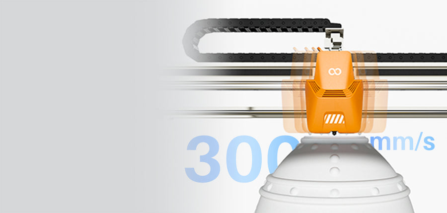 Fast printing - 300mm/s