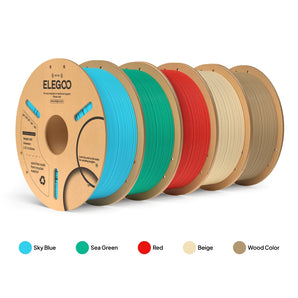 PLA(RFID) 5-Color Filament Bundle (5 x 1kg) – Color Pack C