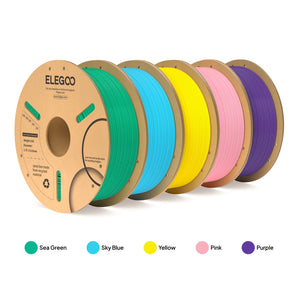 PLA Plus 5-Color Filament Bundle (5 x 1kg) – Color Pack B