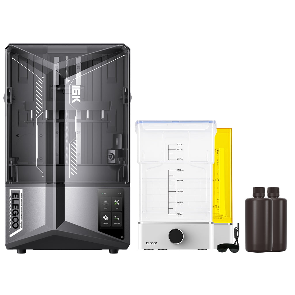 ELEGOO Saturn 4 Ultra 16K Bundle - Mercury XS ve 2x 1kg reçine