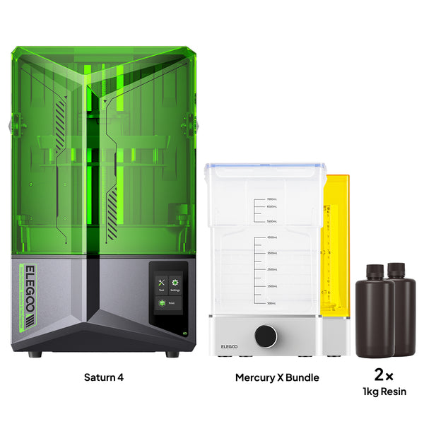 Elegoo Saturn 4 Complete Bundle - Mercury X & Resin – ELEGOO US