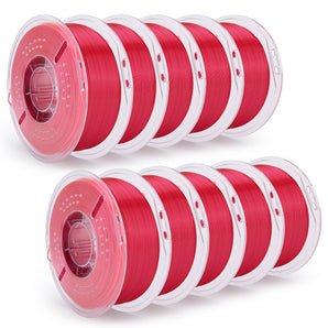 PLA Silk Filament Red 10 kg