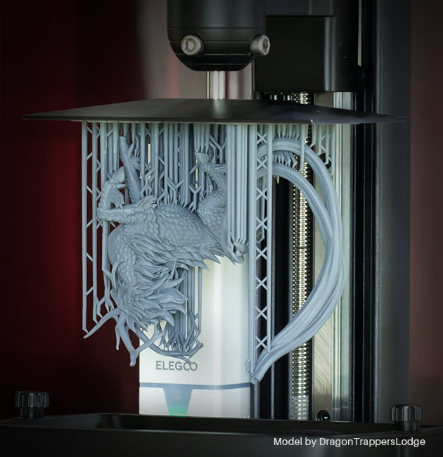 ELEGOO Standard Resin 2.0 ile reçine 3D baskı