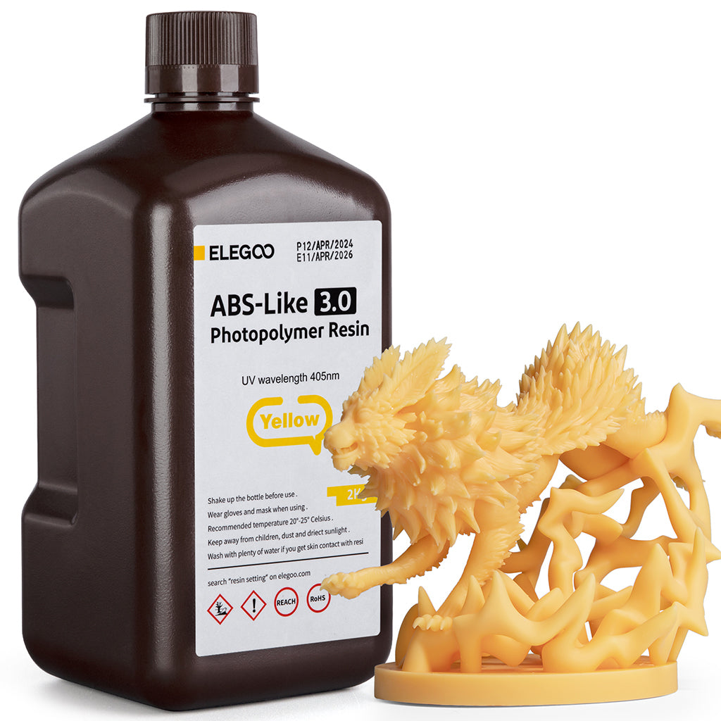 ELEGOO ABS-like Photopolymer Resin V3.0 – ELEGOO US