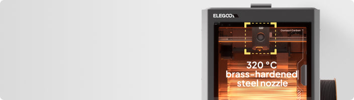ELEGOO Centauri Carbon 320 derece nozzle malzeme uyumluluğu