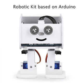 ELEGOO Penguin Bot Biped Robot Kit V2.0 for Arduino Project Arduino STEM Kits elegoo-shop White 