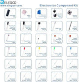 ELEGOO Upgraded Electronics Fun Kits (4 Versions) for Arduino, Raspberry Pi, STM32 Arduino STEM Kits elegoo-shop C)E1 