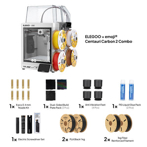 ELEGOO × emoji® Centauri Carbon 2 Combo All-in-One Bundle