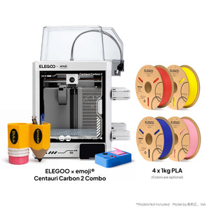 ELEGOO × emoji® Centauri Carbon 2 Combo: Custom Desk Stationery Bundle
