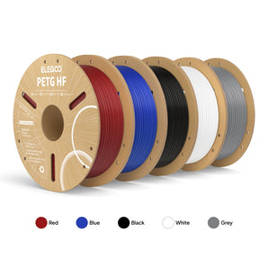 PETG HF 5-Color Filament Bundle (5 x 1kg) – Color Pack A