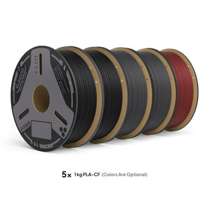 PLA-CF Filament 3 Colors 5 kg