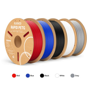 Rapid PETG 5-Color Filament Bundle (5 x 1kg) – Color Pack A