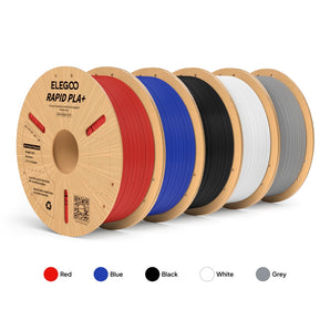 Rapid PLA Plus 5-Color Filament Bundle (5 x 1kg) – Color Pack A
