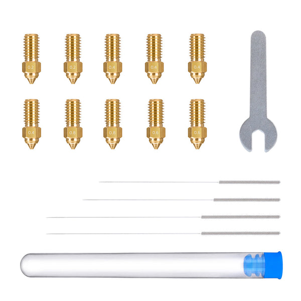 Elegoo Multi-Size Brass Nozzle Kit for Neptune 4/4 Pro – ELEGOO US