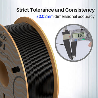 TPU Filament Strict Tolerance and Consistency