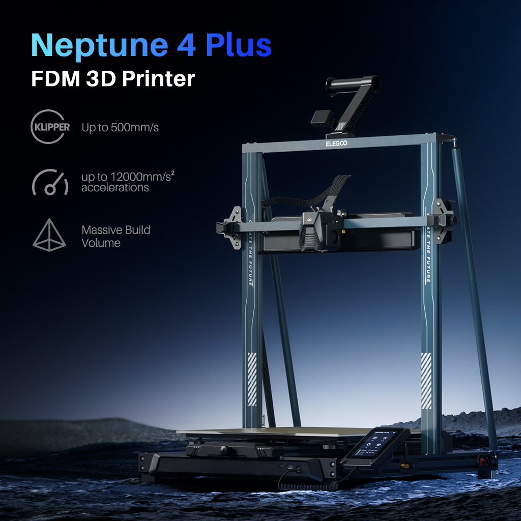ELEGOO Neptune 4 Plus FDM 3D Printer – ELEGOO US