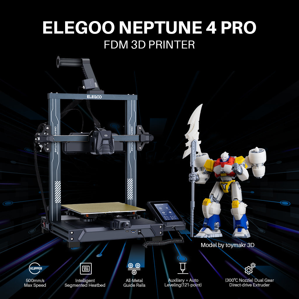 ELEGOO Neptune 4 Pro FDM 3D Printer ELEGOO US Elegoo neptune 4 pro fdm 3d printer elegoo us