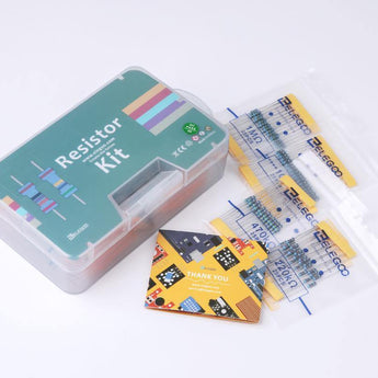 ELEGOO 17 Values 1% Resistor Kit (Pack of 525, 0 Ohm-1M Ohm) Arduino STEM Kits elegoo-shop 