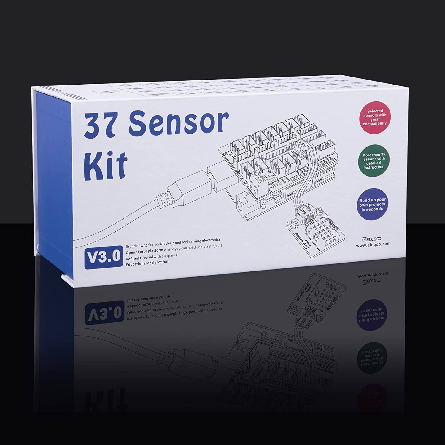 ELEGOO 37 in 1 Sensor Modules Kit V3.0 – ELEGOO US