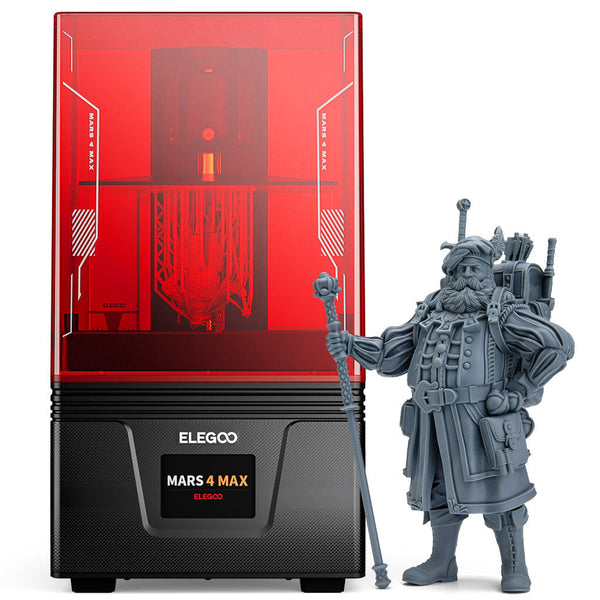 ELEGOO Mars 4 Max 6K Resin 3D Printer – ELEGOO US