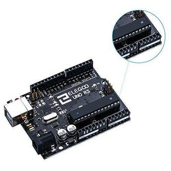 ELEGOO UNO R3 Board with USB Cable Compatible with Arduino IDE Arduino STEM Kits elegoo-shop 